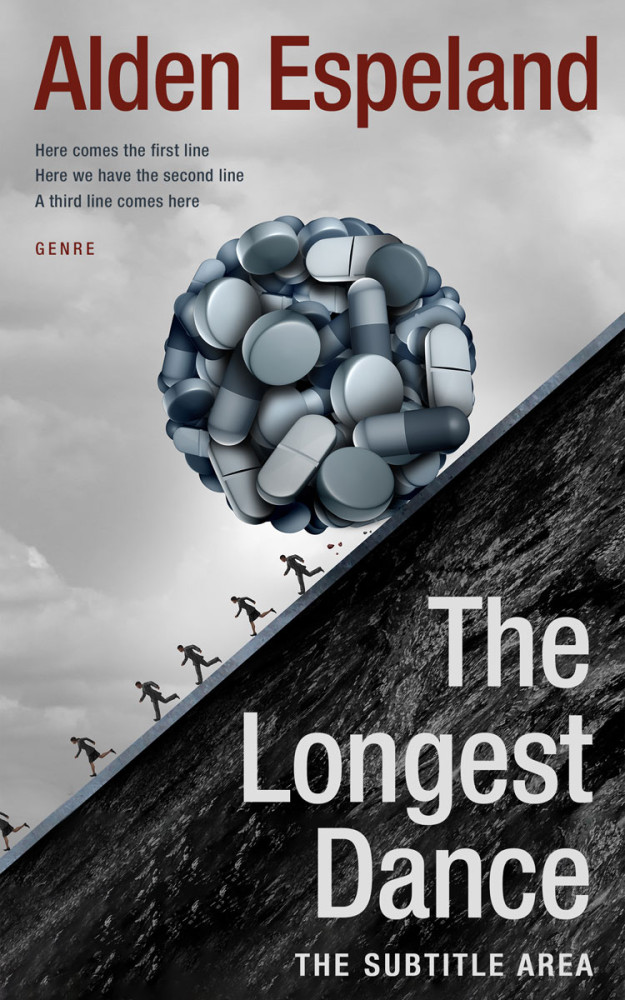 Front view of Silver Sand #9847 - Premade Health & Mind & Body Book Cover