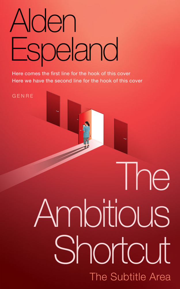 Front view of Valencia #9848 - Premade Business Book Cover