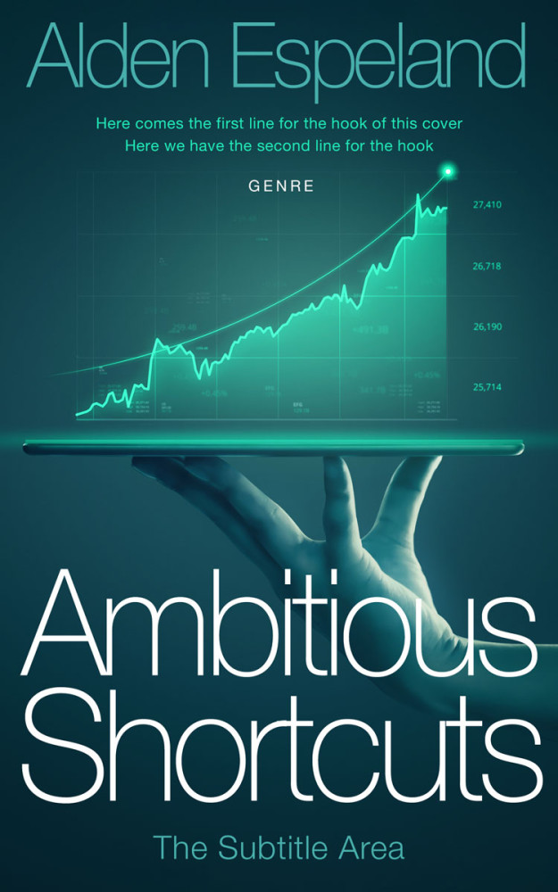 Front view of Elephant #9852 - Premade Business Book Cover