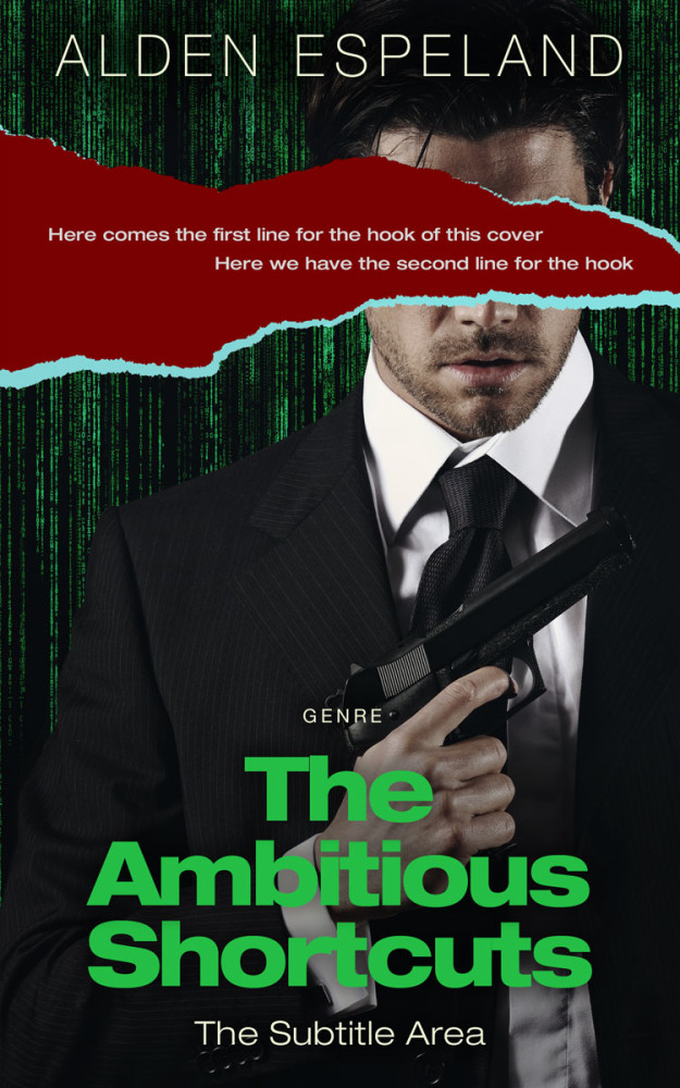 Front view of Woodsmoke #9878 - Premade Mystery & Thriller & Suspense Book Cover