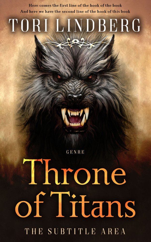 Front view of Whiskey #9891 - Premade Fantasy Book Cover