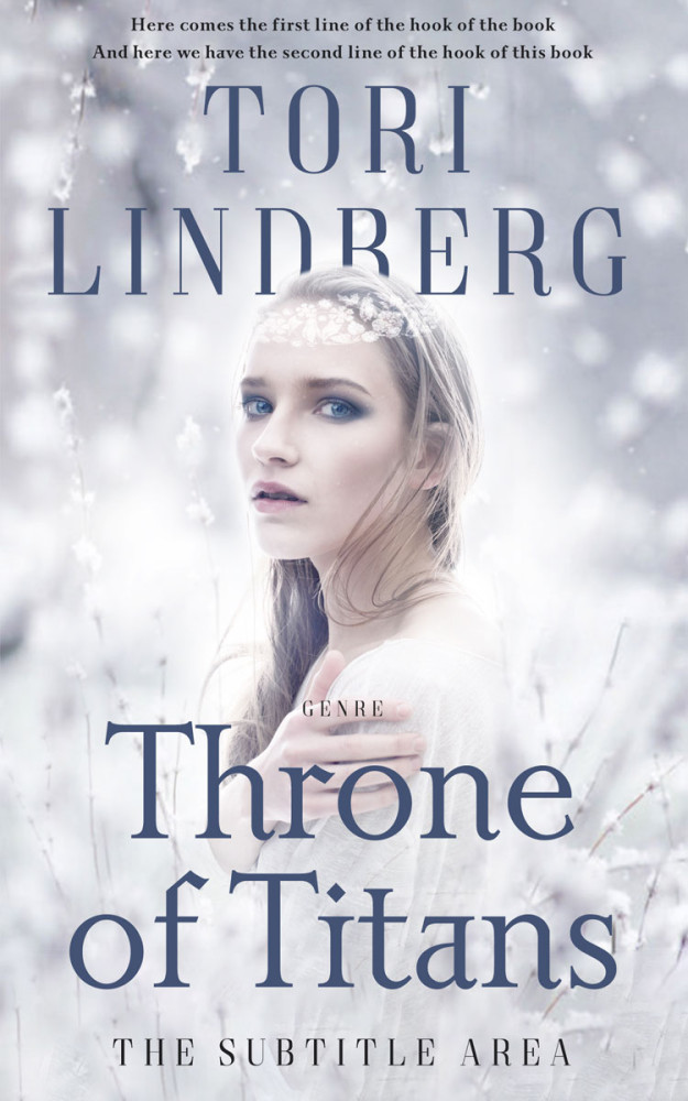 Front view of Mischka #9897 - Premade Fantasy Book Cover