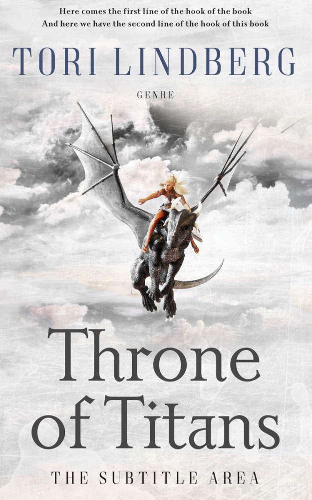 Front view of Mercury #9898 - Premade Fantasy Book Cover