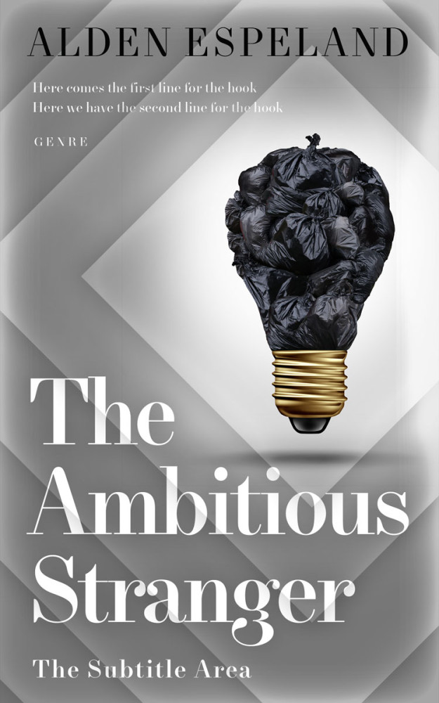 Front view of Gray #9956 - Premade Science & Nature Book Cover