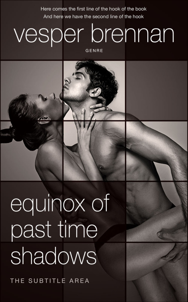 Front view of Cocoa Brown #9967 - Premade Erotica Book Cover