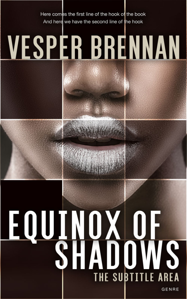 Front view of Bison Hide #9973 - Premade Teen & Young Adult Book Cover