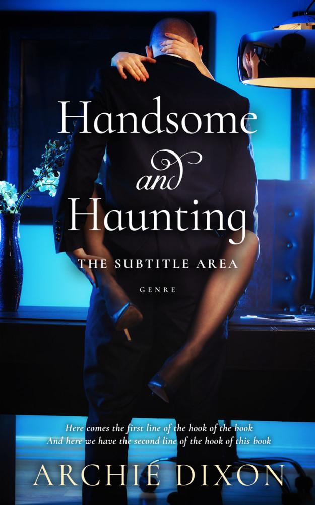 Front view of Vulcan #10003 - Premade Erotica Book Cover