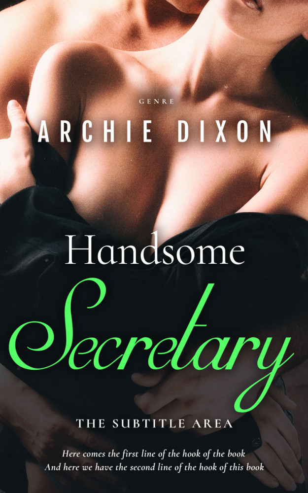 Front view of Brandy #10009 - Premade Erotica Book Cover