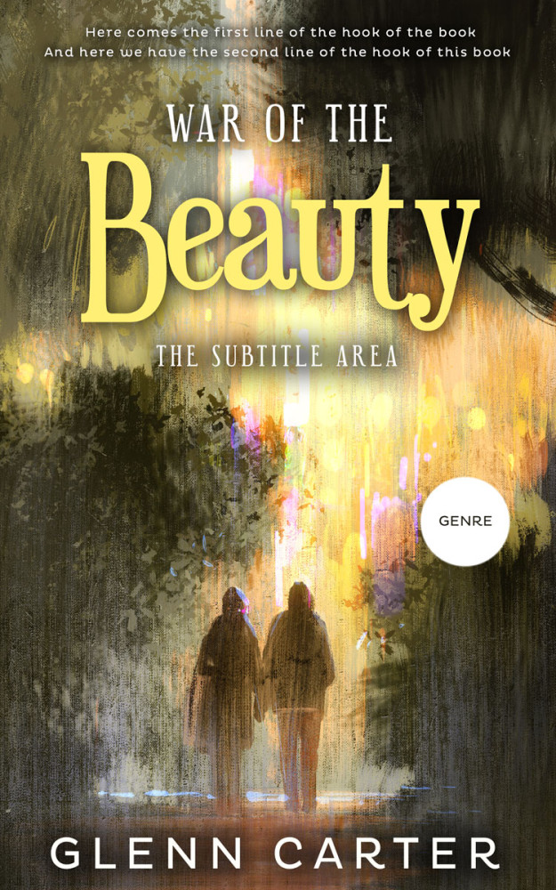 Front view of Mondo #10042 - Premade Romance Book Cover