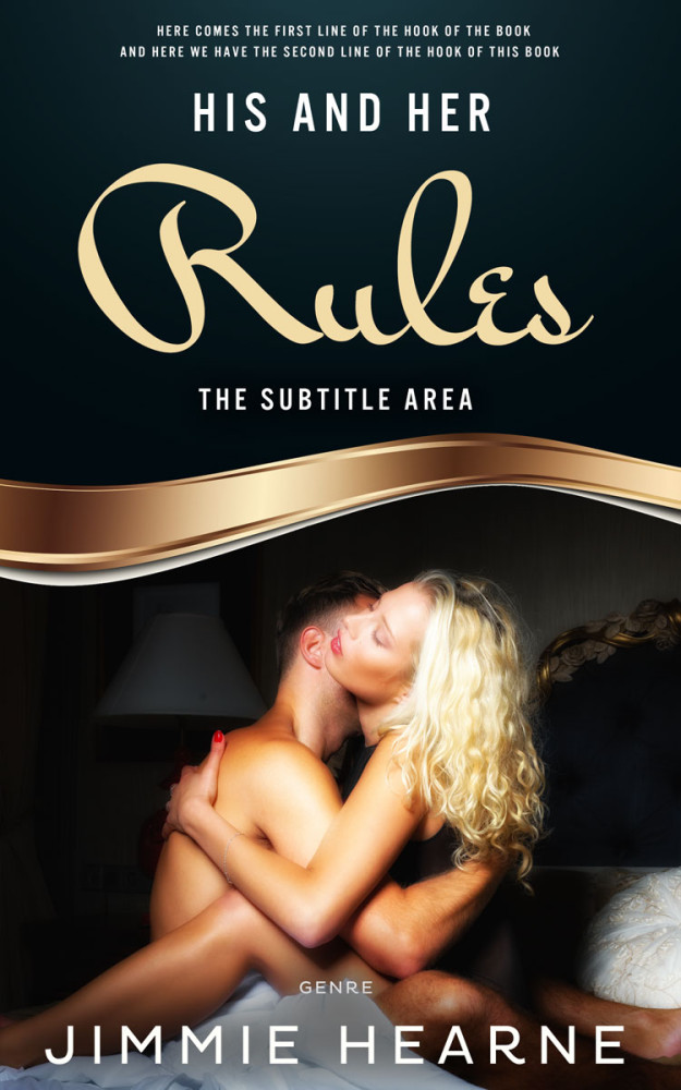 Front view of Tan #10046 - Premade Erotica Book Cover