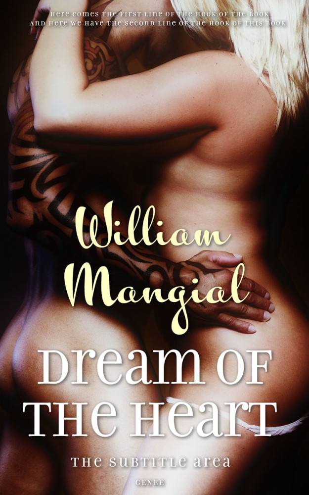 Front view of Coffee Bean #10056 - Premade Erotica Book Cover