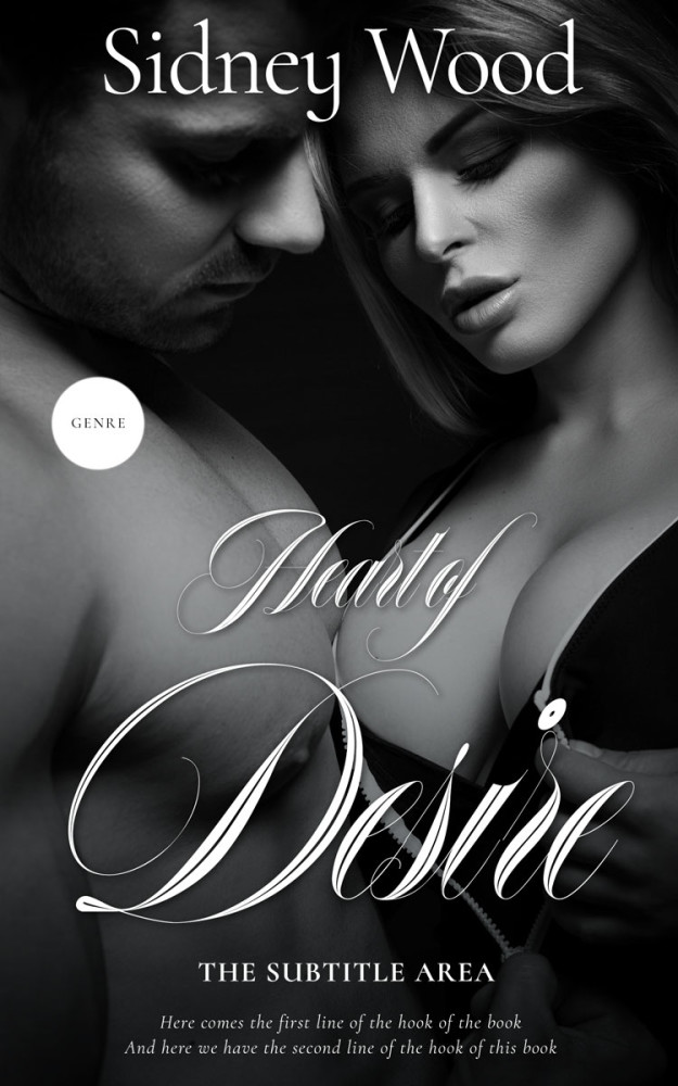 Front view of Shark #10075 - Premade Erotica Book Cover