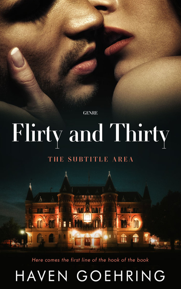 Front view of Muddy Waters #10089 - Premade Erotica Book Cover