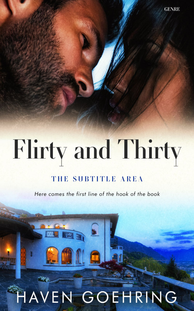 Front view of Pearl Bush #10091 - Premade Erotica Book Cover