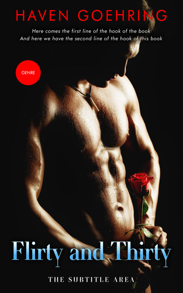 Front view of Tan #10097 - Premade Erotica Book Cover