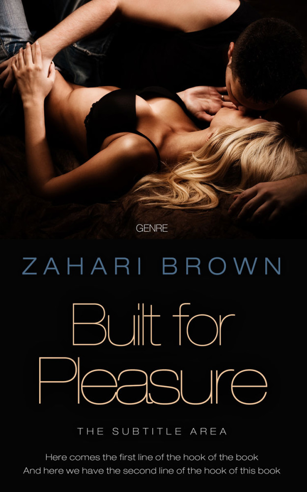 Front view of Antique Brass #10126 - Premade Erotica Book Cover