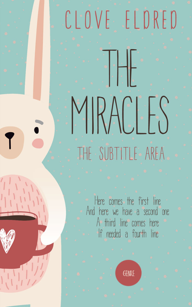 Front view of Shadow Green #10148 - Premade Teen & Young Adult Book Cover