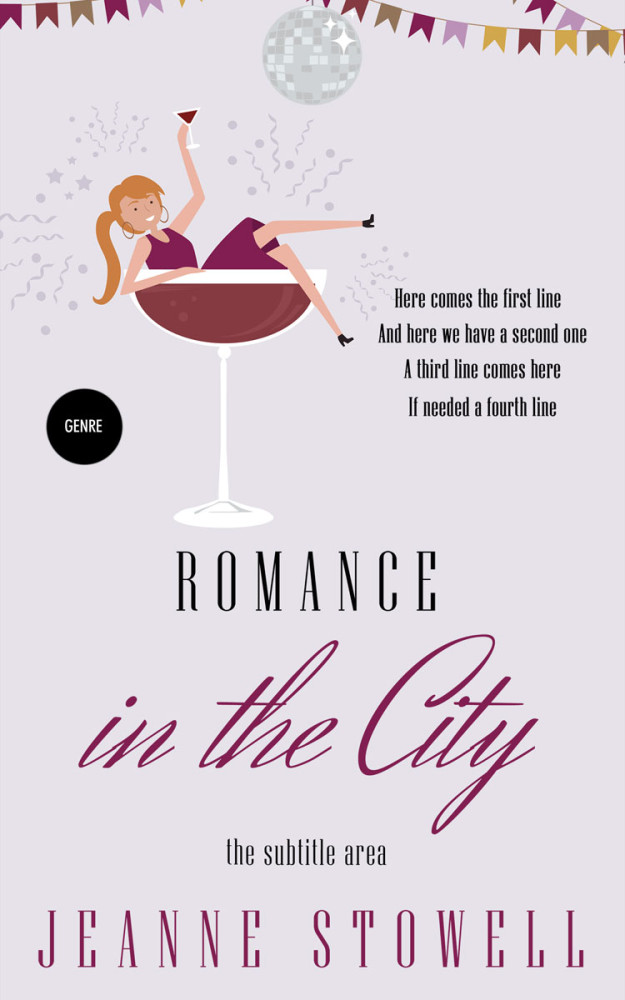 Front view of Mischka #10165 - Premade Teen & Young Adult Book Cover | BookCoverZone