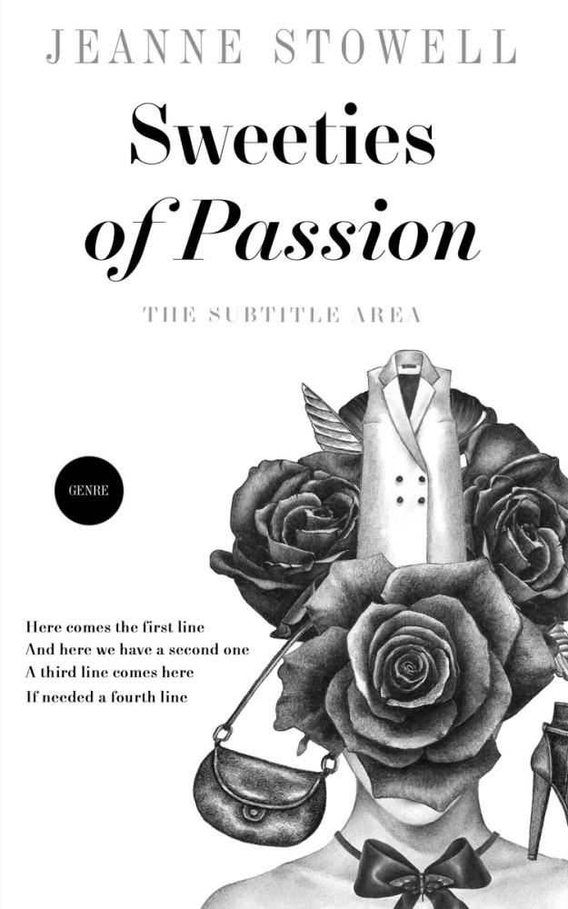 Front view of Mine Shaft #10170 - Premade Abstract Book Cover | BookCoverZone