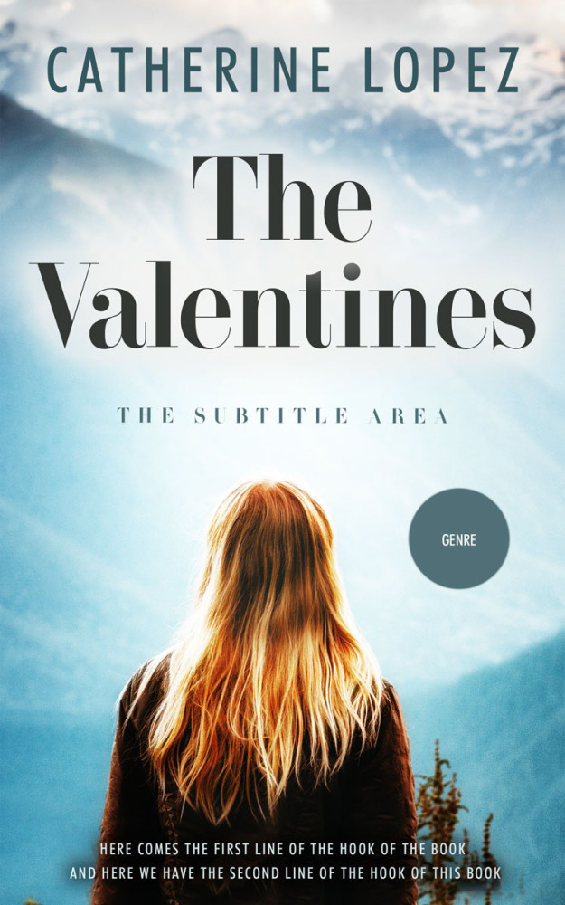 Front view of Limed Spruce #10198 - Premade Romance Book Cover