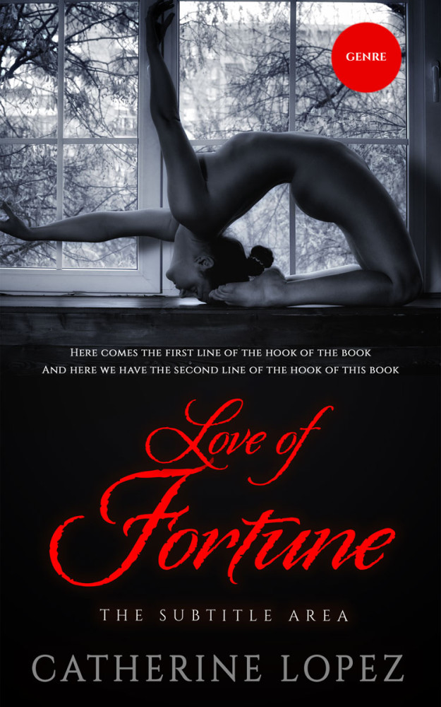 Front view of Oriental Pink #10218 - Premade Erotica Book Cover