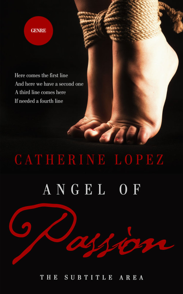 Front view of Antique Brass #10230 - Premade Erotica Book Cover