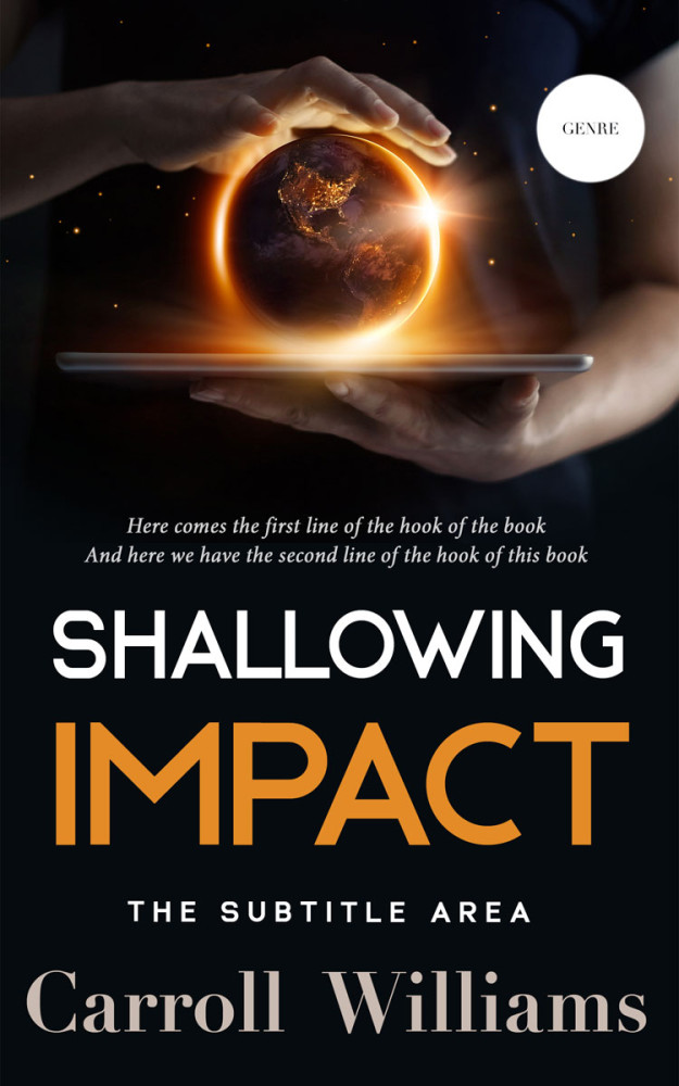 Front view of Antique Brass #10260 - Premade Science & Nature Book Cover