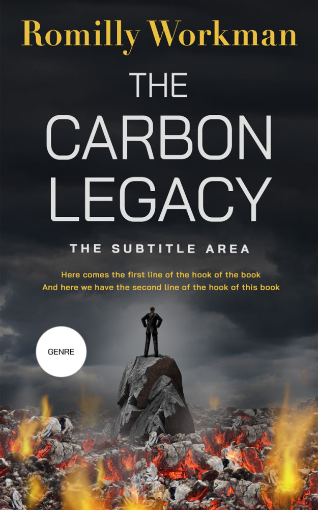 Front view of Shark #10283 - Premade Horror Book Cover