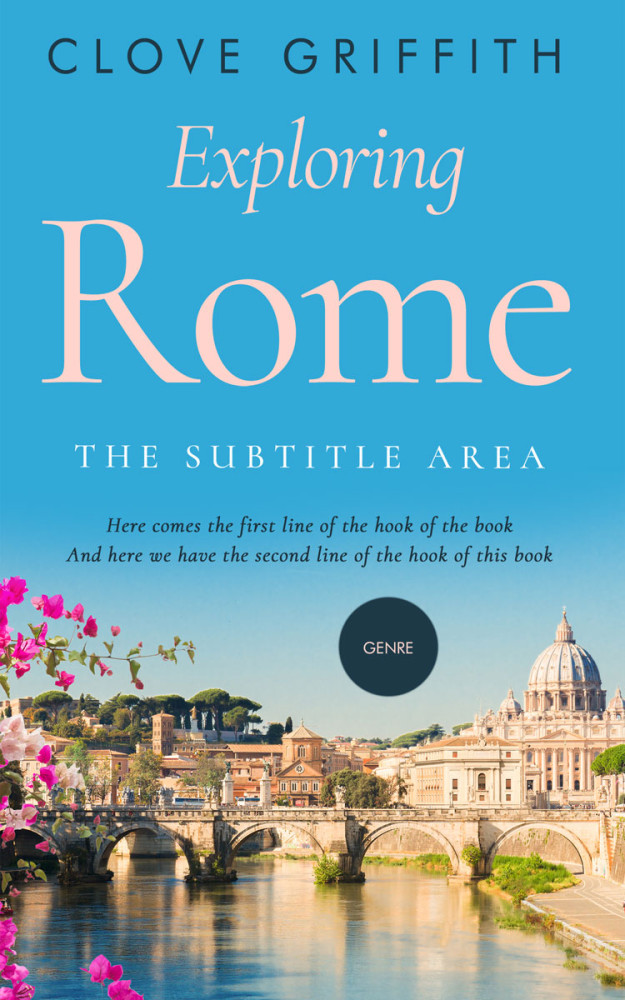 Front view of Vanilla #10305 - Premade Travel Book Cover