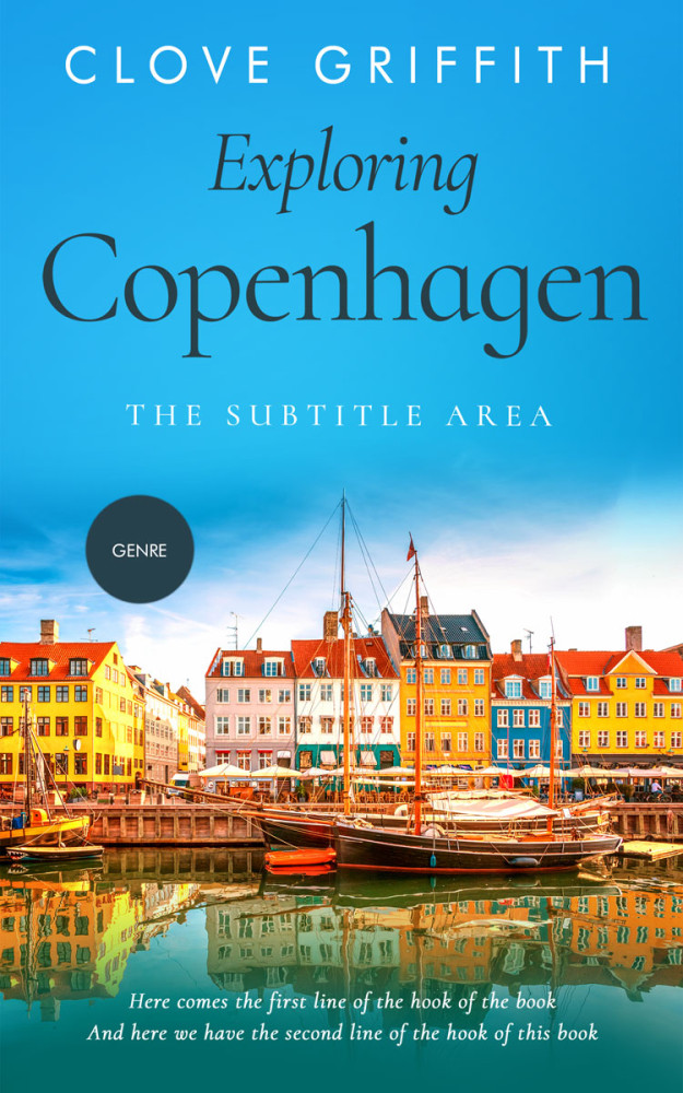 Front view of Tumbleweed #10308 - Premade Travel Book Cover | BookCoverZone