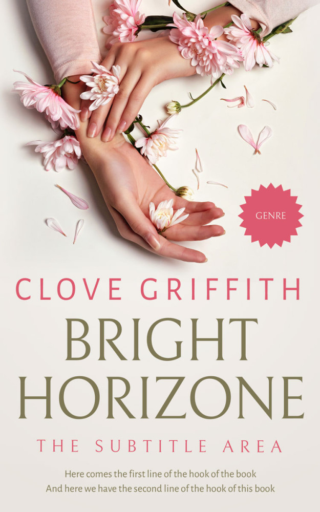 Front view of Pearl Bush #10375 - Premade Romance Book Cover