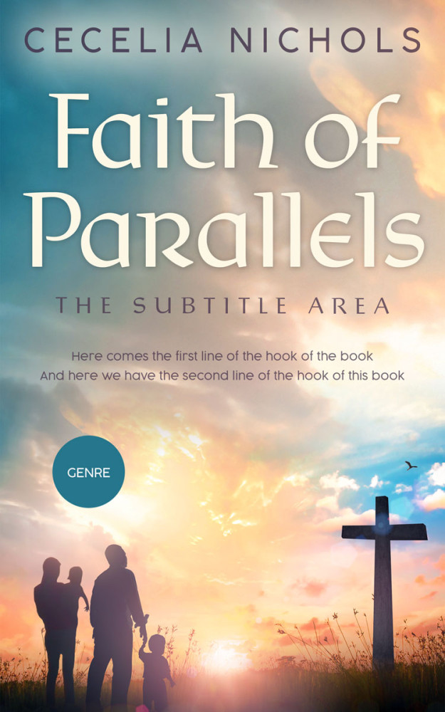 Front view of Soft Amber #10403 - Premade Religion & Spirituality Book Cover