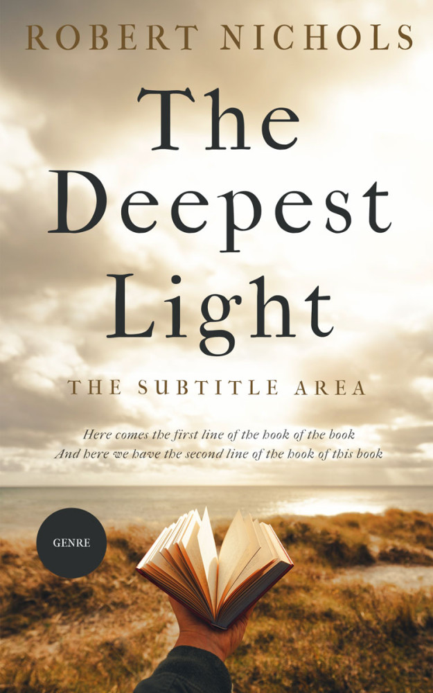 Front view of Bone #10412 - Premade Religion & Spirituality Book Cover