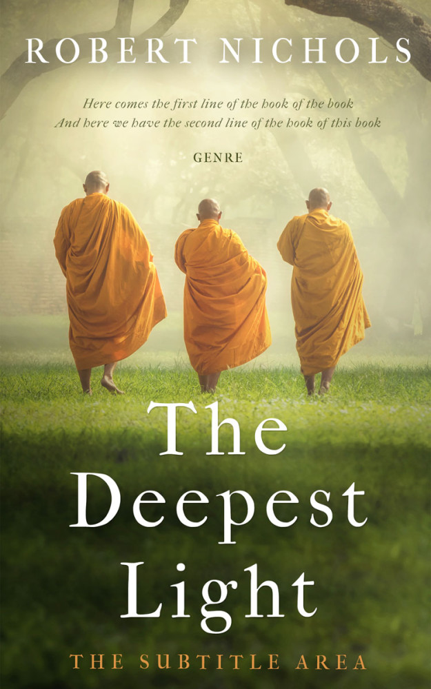 Front view of Gimblet #10414 - Premade Religion & Spirituality Book Cover