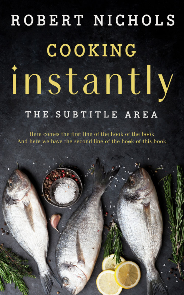 Front view of Shark #10441 - Premade Cookbooks & Food & Wine Book Cover