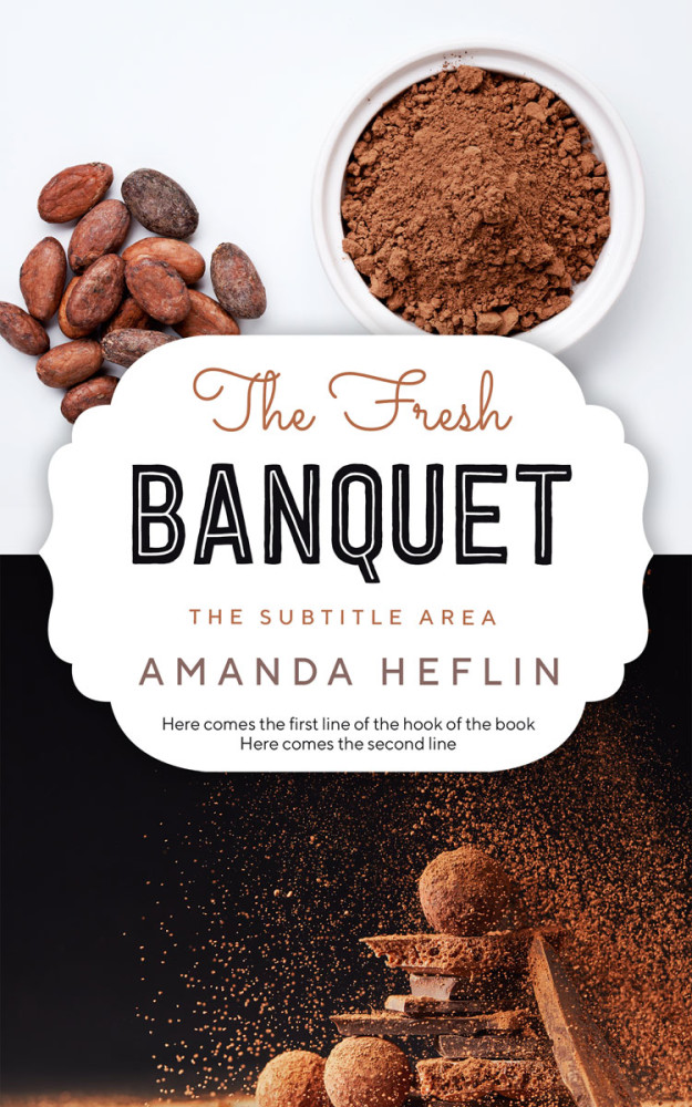 Front view of Mischka #10488 - Premade Cookbooks & Food & Wine Book Cover