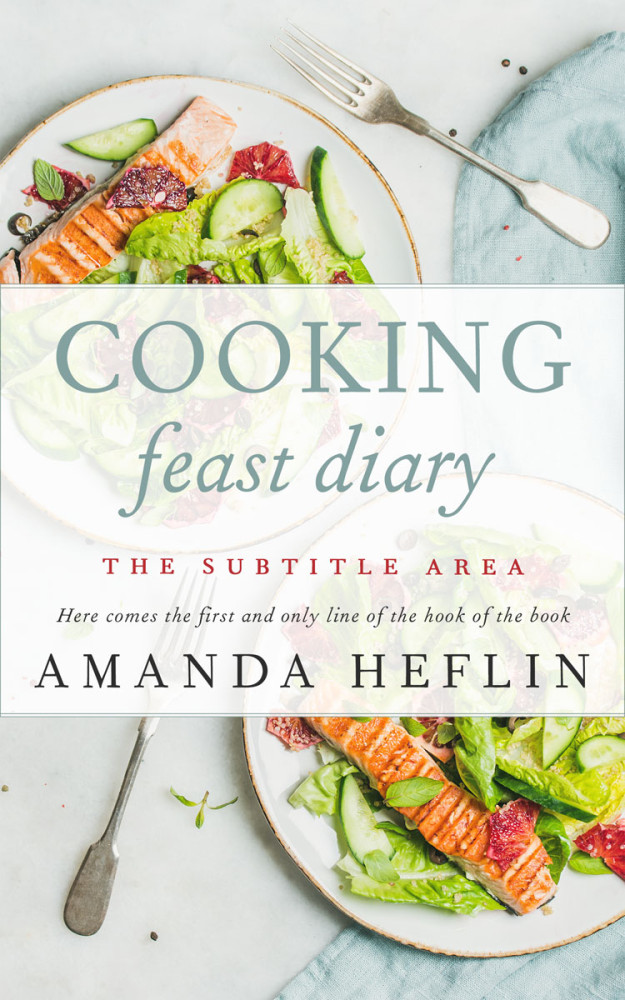 Front view of Cararra #10512 - Premade Health & Dieting & Fitness Book Cover