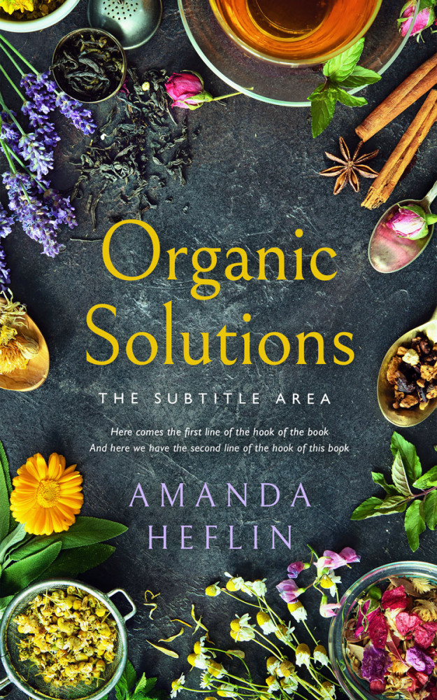 Front view of Outer Space #10538 - Premade Health & Mind & Body Book Cover