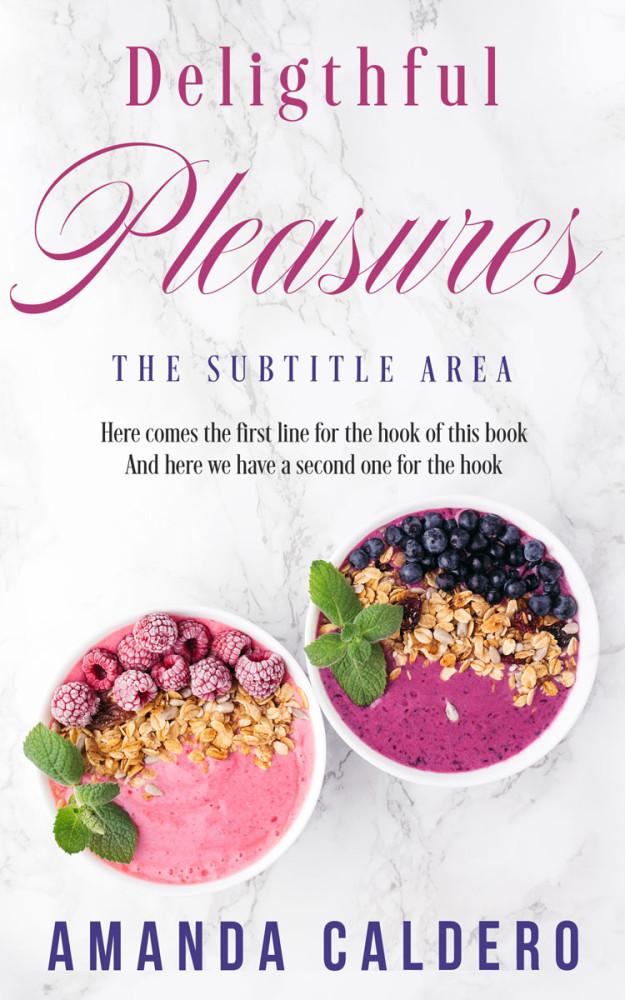 Front view of Bon Jour #10579 - Premade Health & Dieting & Fitness Book Cover