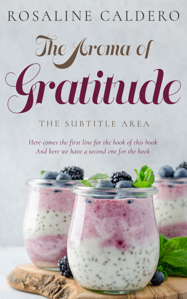 Front view of Gray Suit #10596 - Premade Health & Dieting & Fitness Book Cover