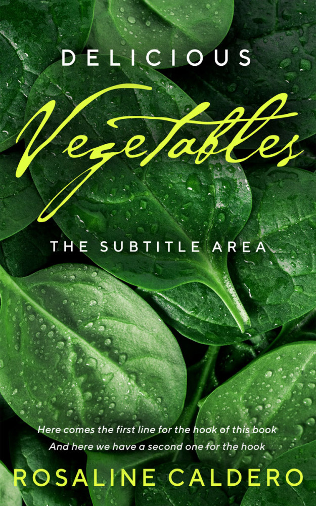 Front view of Seaweed #10605 - Premade Cookbooks & Food & Wine Book Cover | BookCoverZone