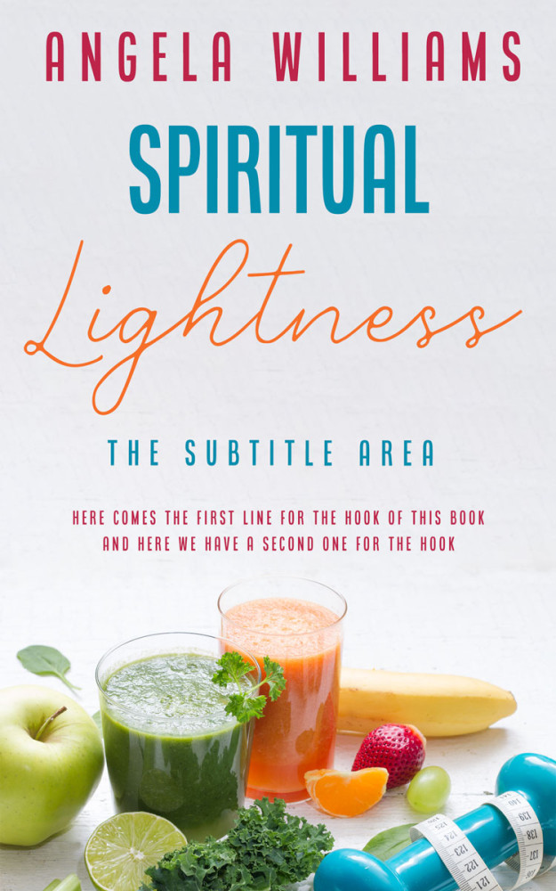 Front view of Mischka #10660 - Premade Health & Mind & Body Book Cover