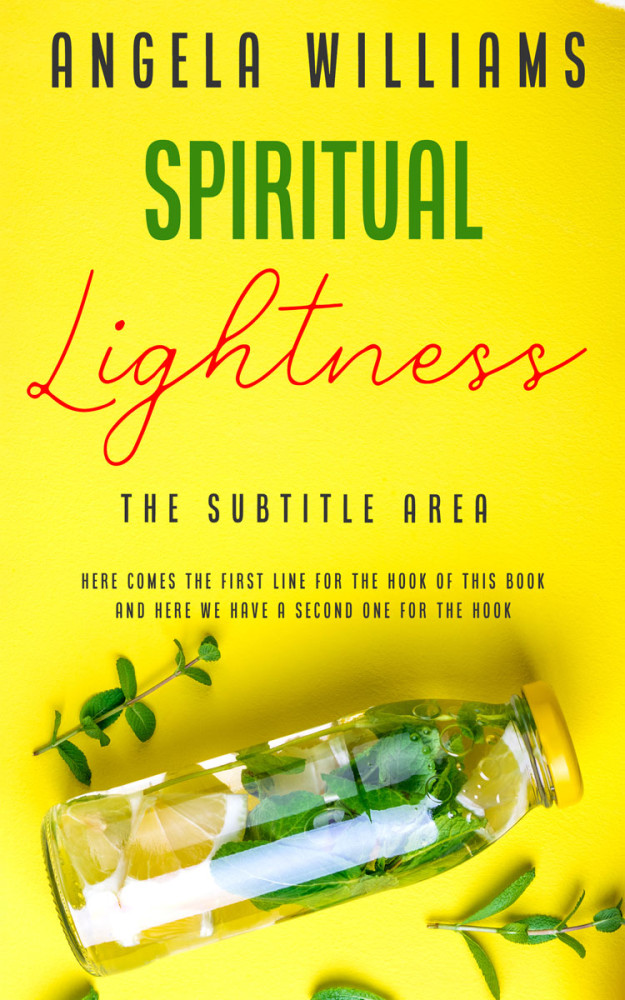 Front view of Ripe Lemon #10663 - Premade Health & Dieting & Fitness Book Cover