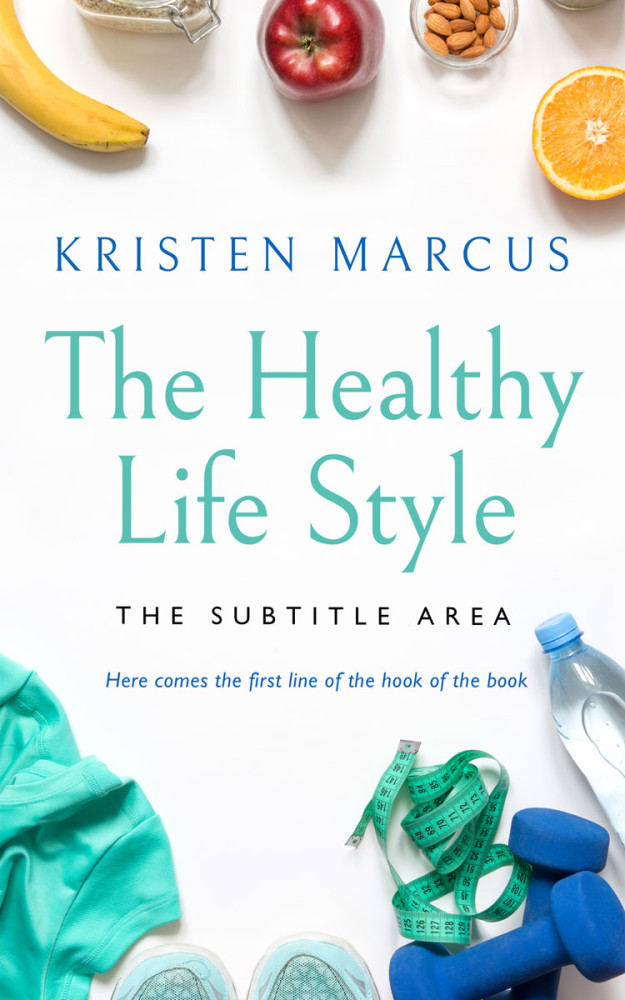 Front view of Jelly Bean #10670 - Premade Health & Dieting & Fitness Book Cover | BookCoverZone