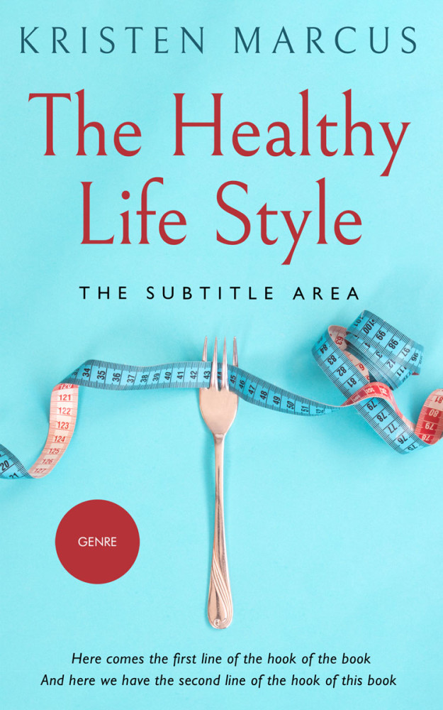 Front view of Spray #10676 - Premade Health & Mind & Body Book Cover