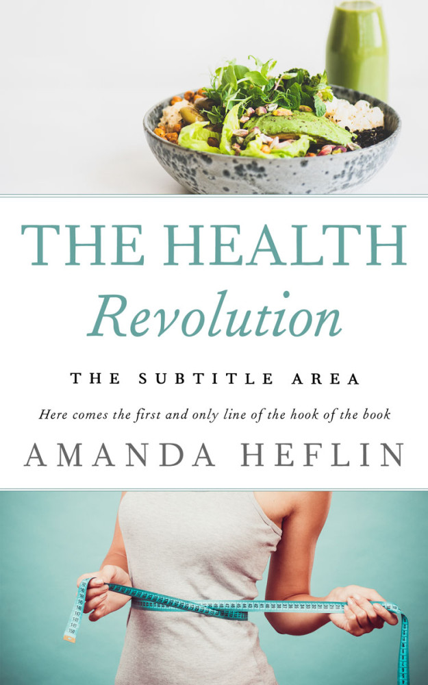 Front view of Celeste #10695 - Premade Health & Mind & Body Book Cover