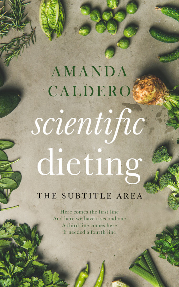 Front view of Tallow #10703 - Premade Health & Dieting & Fitness Book Cover