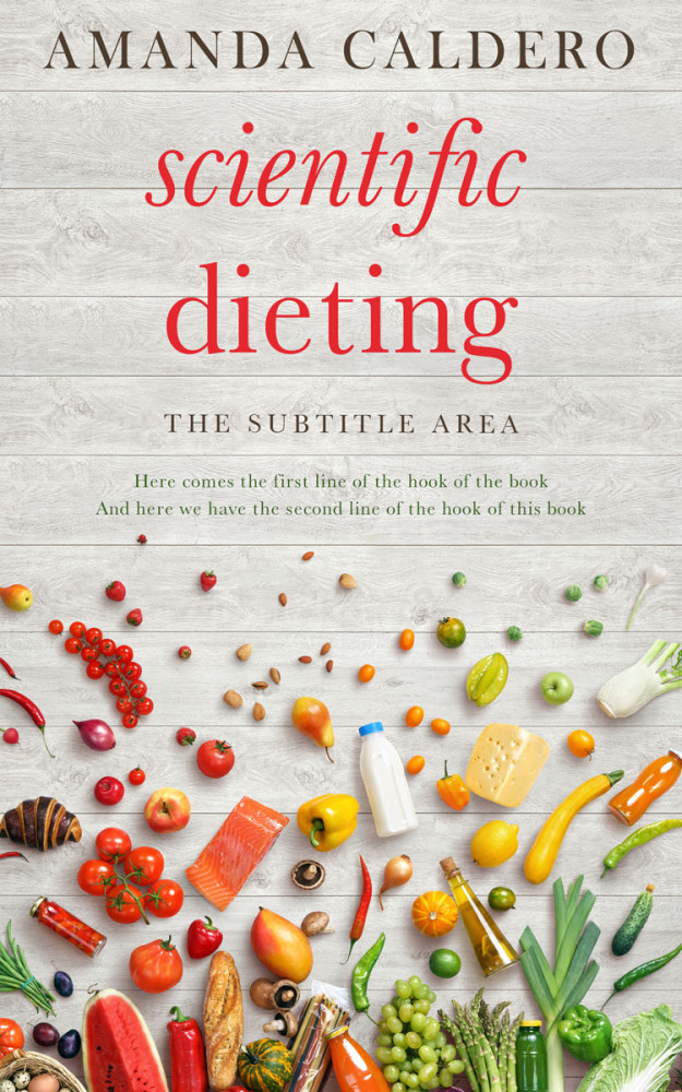 Front view of Westar #10708 - Premade Health & Dieting & Fitness Book Cover