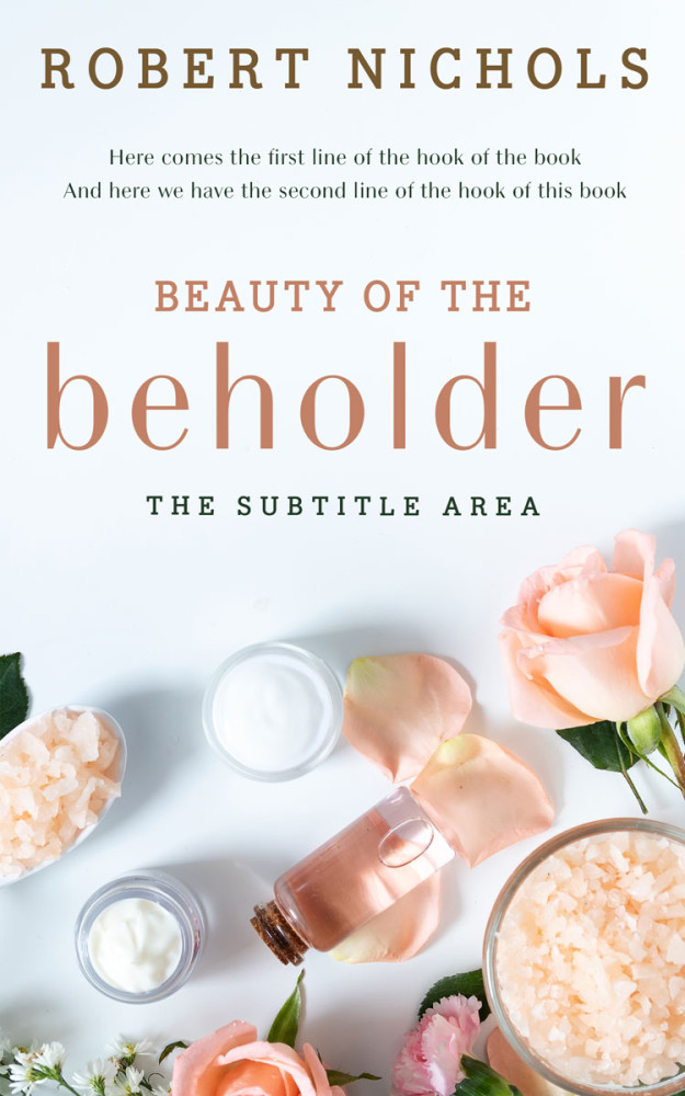 Front view of Ebb #10718 - Premade Health & Mind & Body Book Cover