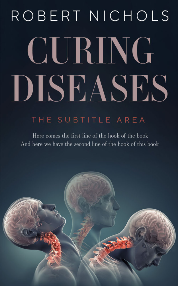 Front view of Ebony Clay #10763 - Premade Health & Mind & Body Book Cover